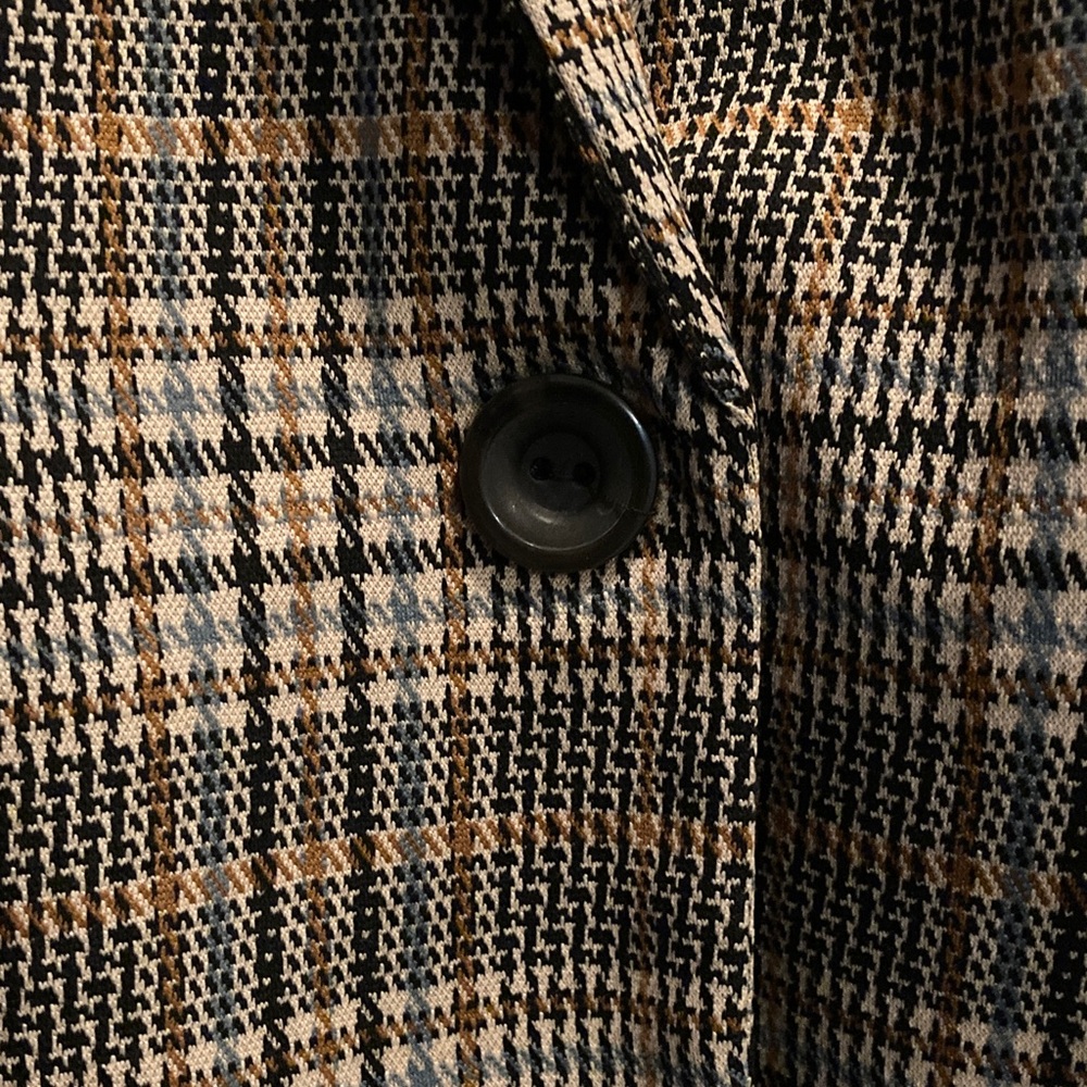 NWT Philosophy Houndstooth Duster Jacket - size XS Plaid - Picture 6 of 14